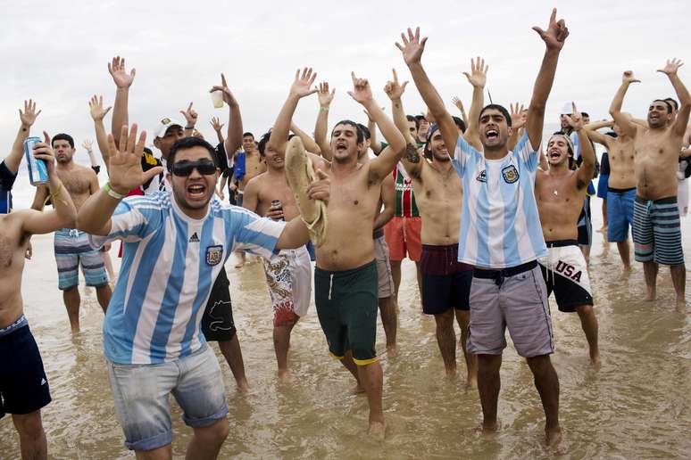 <p>Em Copa do Mundo "sul-americana", argentinos formaram o maior contingente de turistas</p>