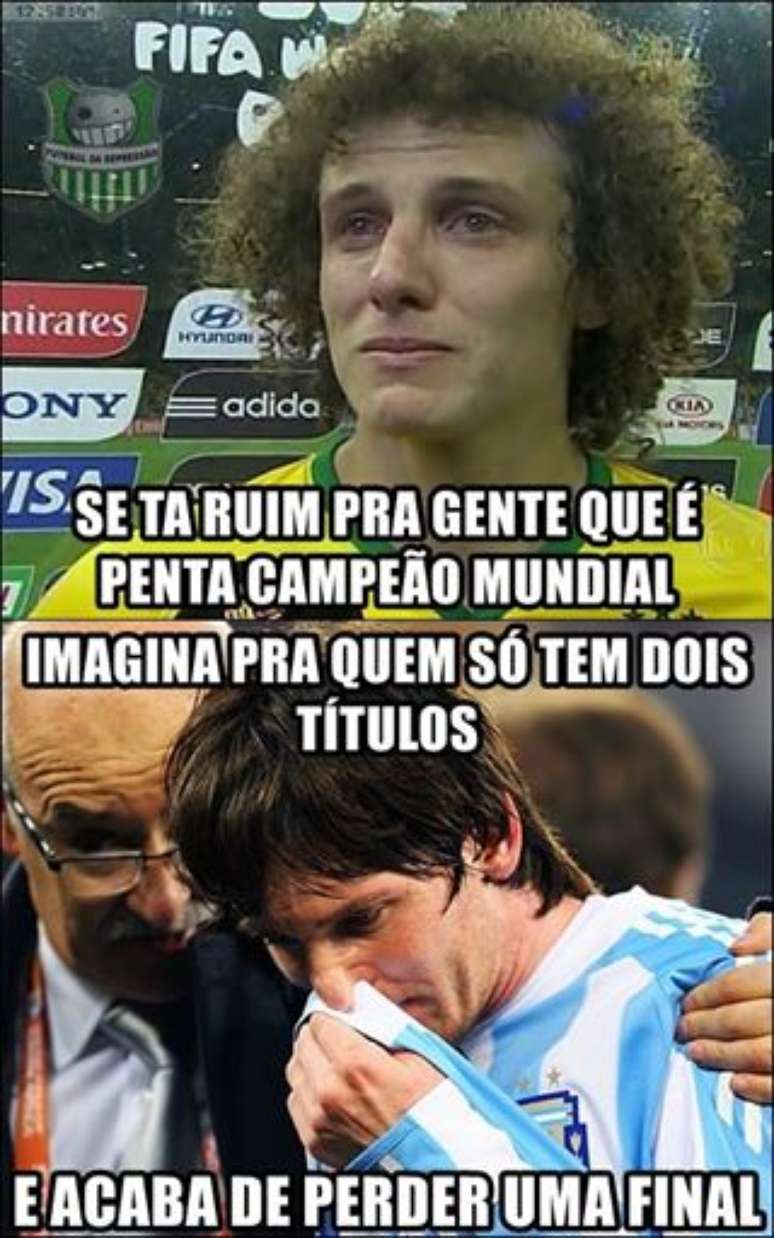 Argentina é vice e Brasil ameniza fiasco na Copa com memes