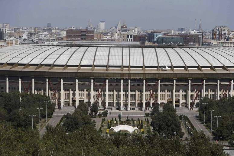 <p>Est&aacute;dio Luzhniki, em Moscou, ser&aacute; um dos palcos da Copa da R&uacute;ssia em 2018</p>
