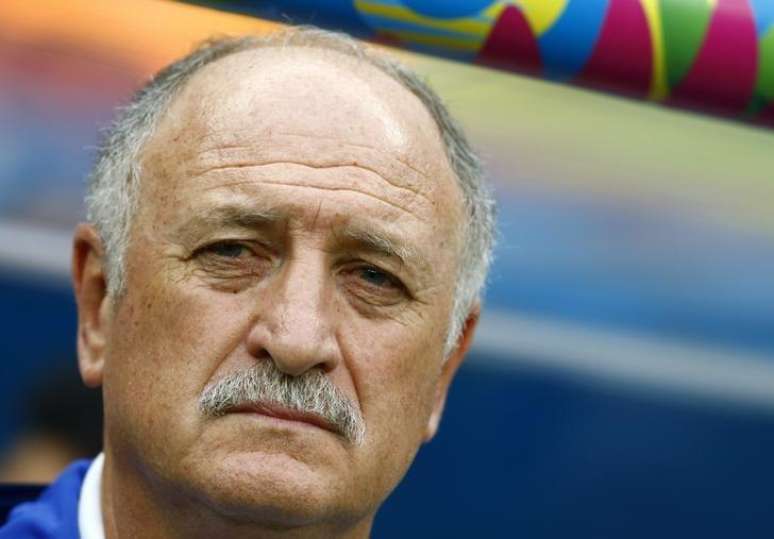 Técnico Luiz Felipe Scolari na partida Brasil x Holanda em Brasília. 12/07/2014