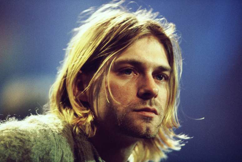 <p>Kurt Cobain em 1993</p>