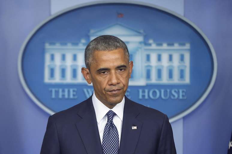 <p>Barack Obama fala sobre as novas san&ccedil;&otilde;es contra a R&uacute;ssia, em resposta &agrave; crise na Ucr&acirc;nia,&nbsp;na Casa Branca, em&nbsp;16 de julho</p><p>&nbsp;</p>
