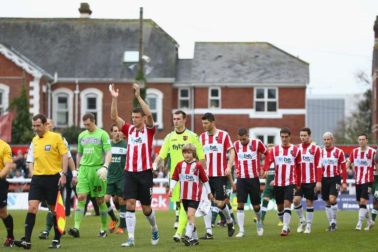 Fundado em 1904, Exeter City disputa atualmente a quarta divisão do Campeonato Inglês