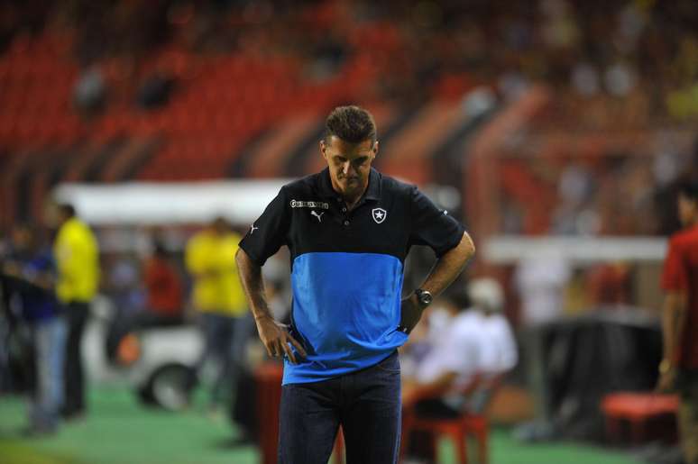 Vagner Mancini lamenta gol levado pelo Botafogo no final do primeiro tempo
