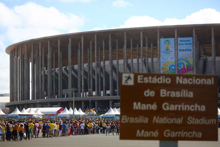 <p>Poderoso, Est&aacute;dio Man&eacute; Garrincha deve receber poucas partidas daqui para frente</p>