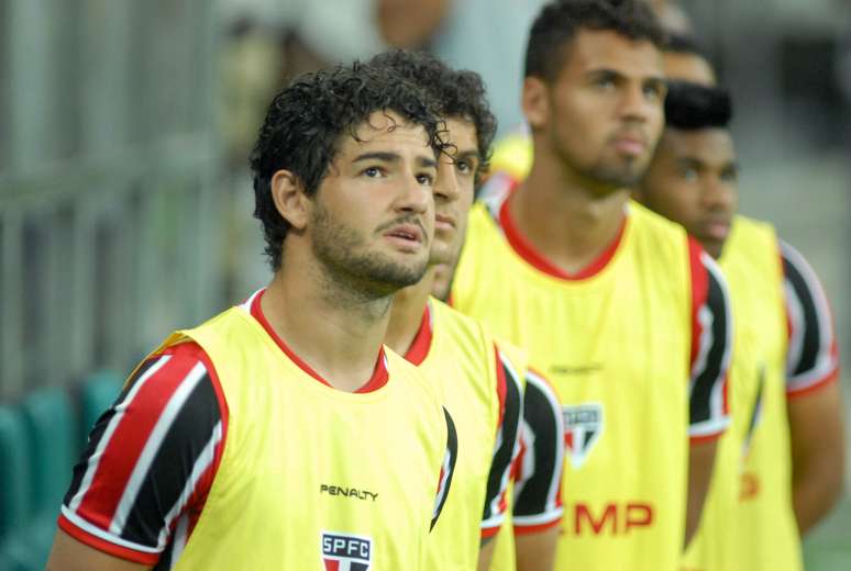 <p>Alexandre Pato segue como titular no São Paulo</p>