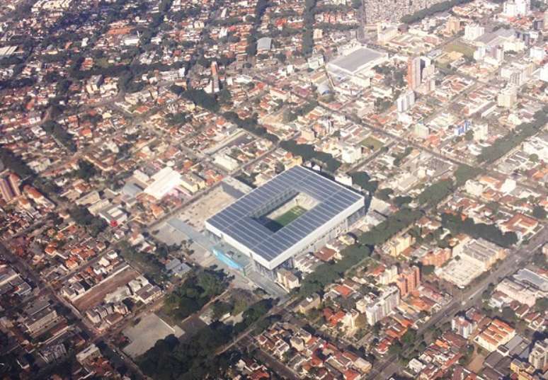 <p>Curitiba foi uma das sedes da Copa</p>