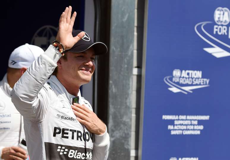 Rosberg conseguiu a pole em casa, no GP da Alemanha