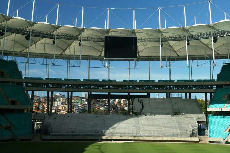 <p>Arena Fonte Nova está liberada para receber jogos do Bahia com público</p>