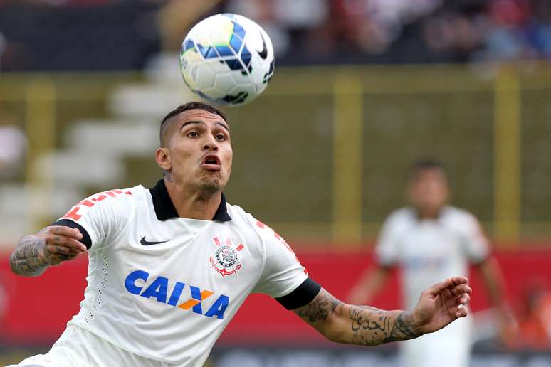 <p>Guerrero se irritou com pergunta sobre trombada</p>