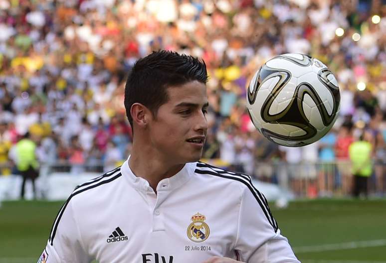 Camisa 10 colombiano custou 80 milhões de euros aos cofres do Real Madrid