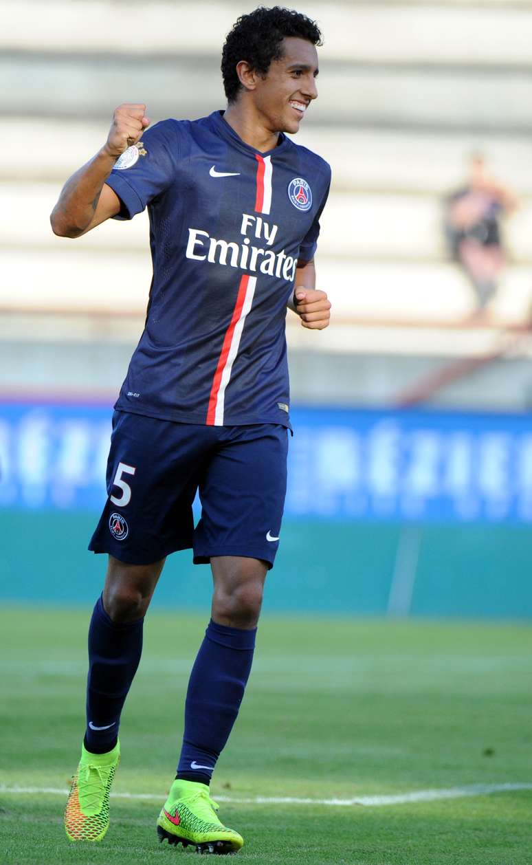 <p>Marquinhos era cobiçado pelo clube inglês, mas seguirá no time de Paris</p>