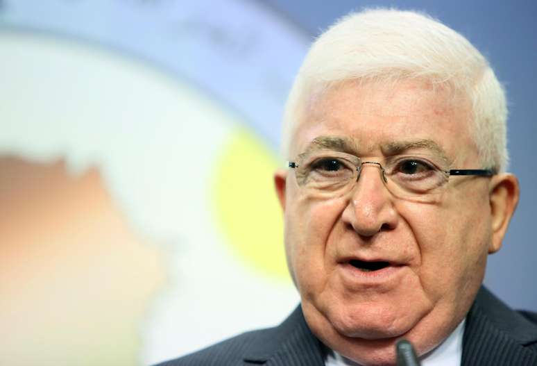 <p>Fuad Masum &eacute; um veterano pol&iacute;tico curdo</p>