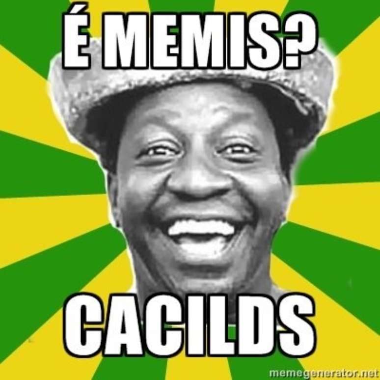 <p>"Cacilds", um dos jargões clássicos de Mussum</p>