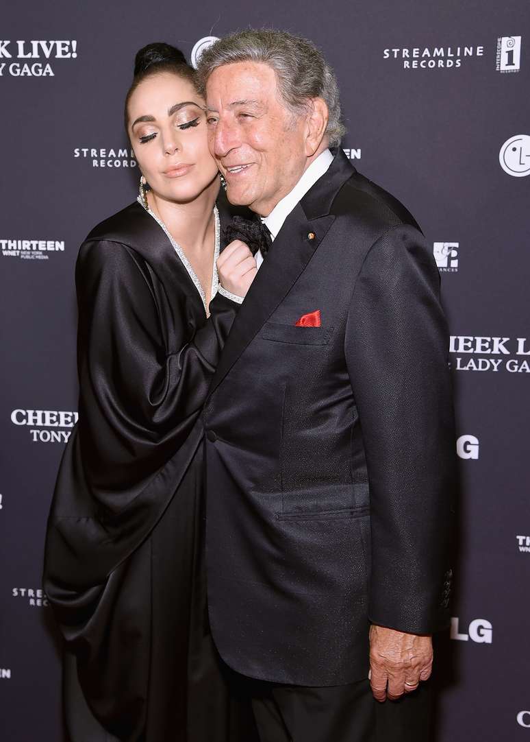 Lady Gaga e Tony Bennett lançaram o álbum Cheek To Cheek no Lincoln Center, em Nova York