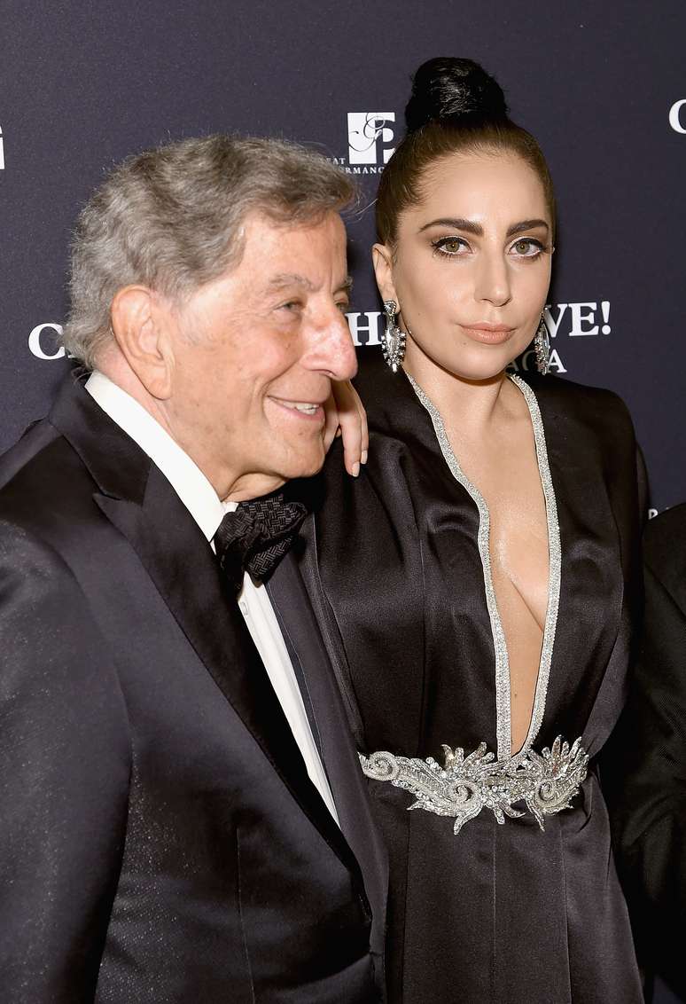 Lady Gaga e Tony Bennett lançaram o álbum Cheek To Cheek no Lincoln Center, em Nova York