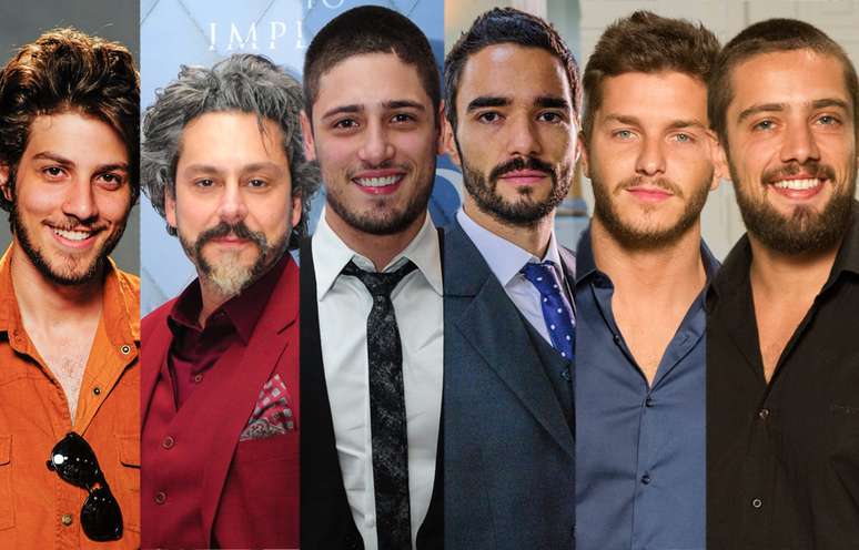 Chay Suede, Alexandre Nero, Daniel Rocha, Caio Blat, Klebber Toledo e Rafael Cardoso são os principais nomes do elenco masculino de "Império" que ostentam barbas bem cuidadas e cheias de estilo