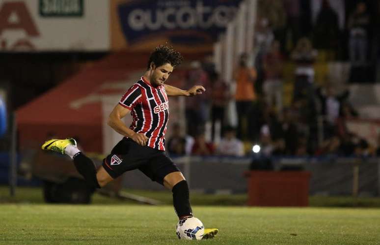 <p>Alexandre Pato tem recebido cobranças públicas de companheiros no São Paulo</p>