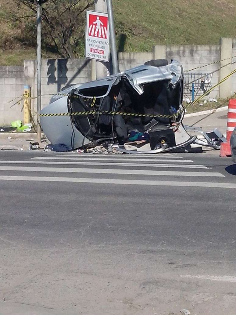 O acidente aconteceu na Brasilândia, zona norte de São Paulo