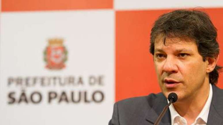 <p>O prefeito Fernando Haddad (PT)&nbsp;</p>