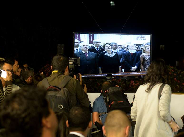 A entrada de jornalistas não foi permitida na inauguração do Templo de Salomão em São Paulo