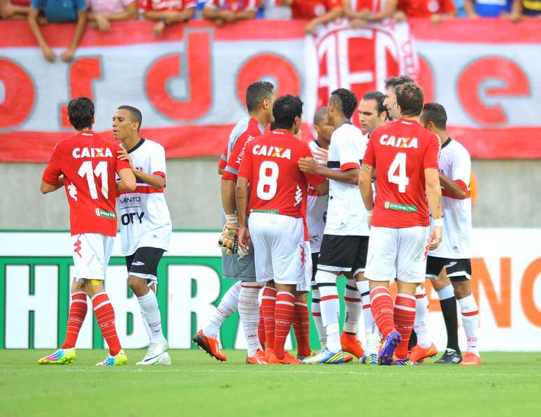 América-RN e Santa Cruz foi marcado por algumas confusões no gramado