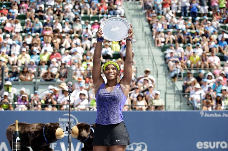 Serena Williams foi campeã pela quarta vez neste ano