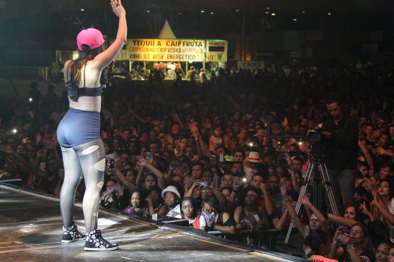 Anitta fez show no Rio de Janeiro