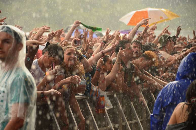 O último dia de Lollapalooza 2014 em Chicago teve Kings of Leon e Cage the Elephant