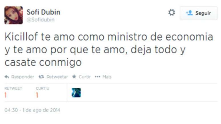 Também não são raras as declarações de amor - vindas de homens, mulheres, jovens e idosos