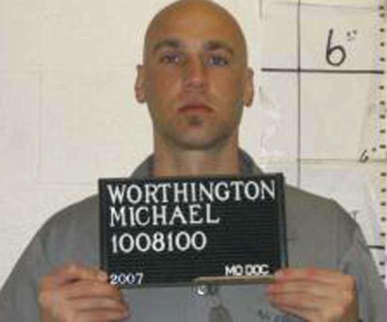 <p>Michael Worthington (foto de 2007) foi o sétimo prisioneiro a ser executado no Missouri em 2014</p>