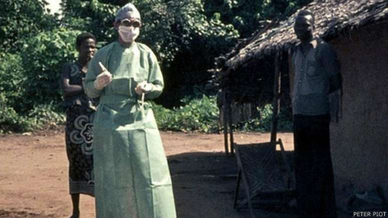 Peter Piot descobriu o ebola em 1976 no Congo