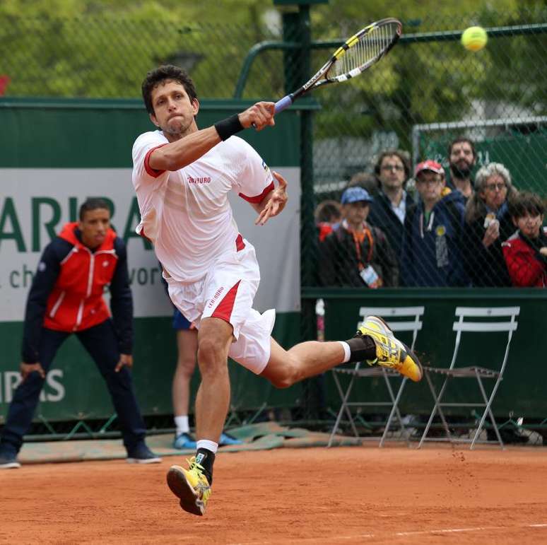 <p>Marcelo Melo avan&ccedil;a no Torneio de T&oacute;quio</p>