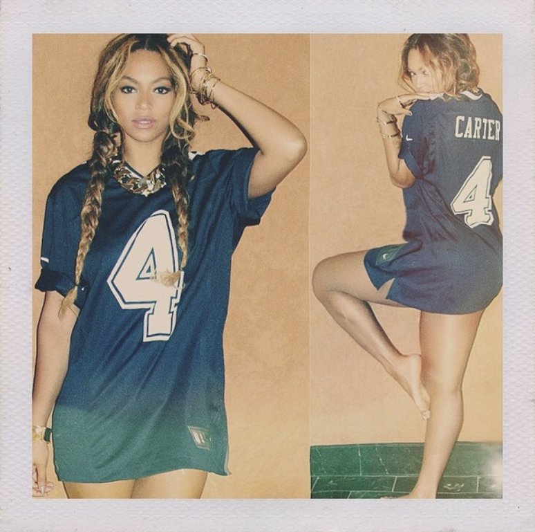 Beyoncé posa sexy em foto 