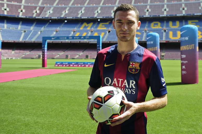 <p>Vermaelen ainda não jogou pelo Barcelona</p>