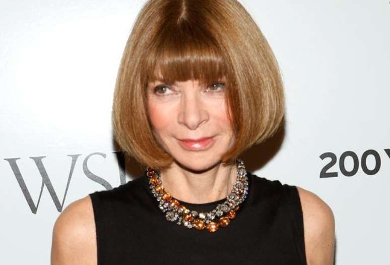 <p>Anna Wintour falou sobre a decisão de colocar o casal na capa da Vogue de abril</p>