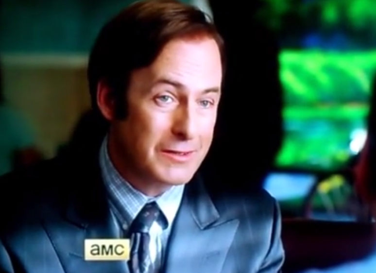 Bob Odenkirk como Saul Goodman em “Better Call Saul”