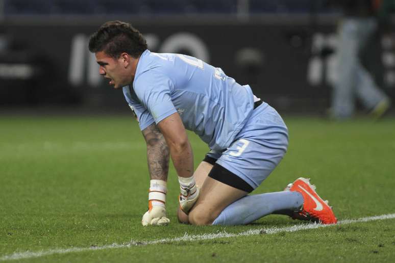 Ederson, goleiro do Rio Ave-POR, &eacute; um candidato aos Jogos Ol&iacute;mpicos