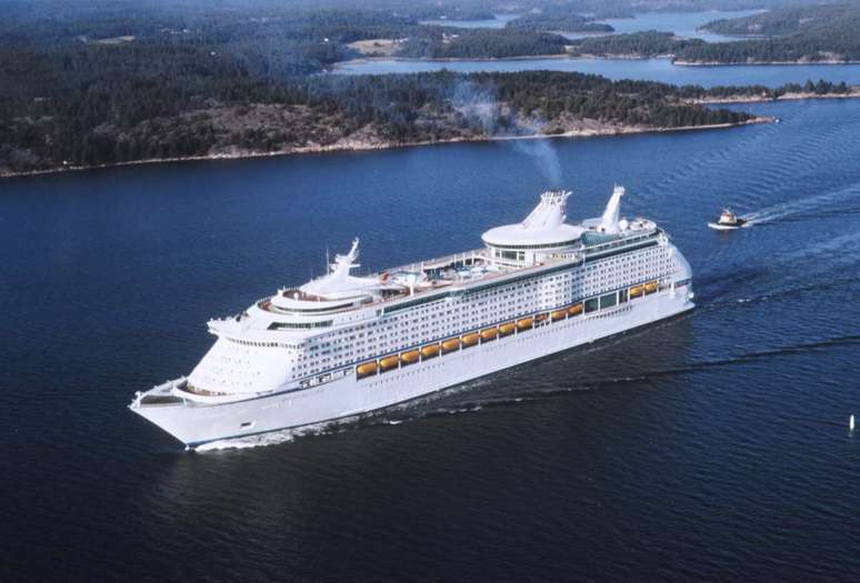 Em outubro o Voyager of the Seas entra em doca seca para revitalização para a próxima temporada de verão na Austrália