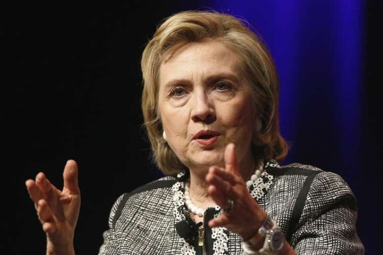 <p>Hillary Clinton participa do lan&ccedil;amento do&nbsp;seu livro &quot;Hard Choices&quot; na Universidade George Washington, em 13 de junho</p>