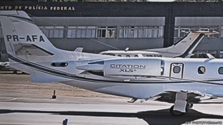 <p>O avião usado pelo ex-governador Eduardo Campos foi financiado por diversas empresas</p>