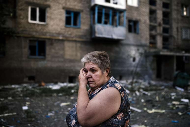 O centro da cidade de Donetsk está sendo bombardeado intensamente nesta quinta-feira