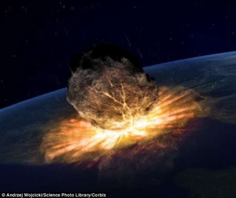 <p>A qualquer momento, um asteroide desconhecido pode entrar na atmosfera da Terra e causar uma destruição generalizada, sem nenhum aviso prévio</p>