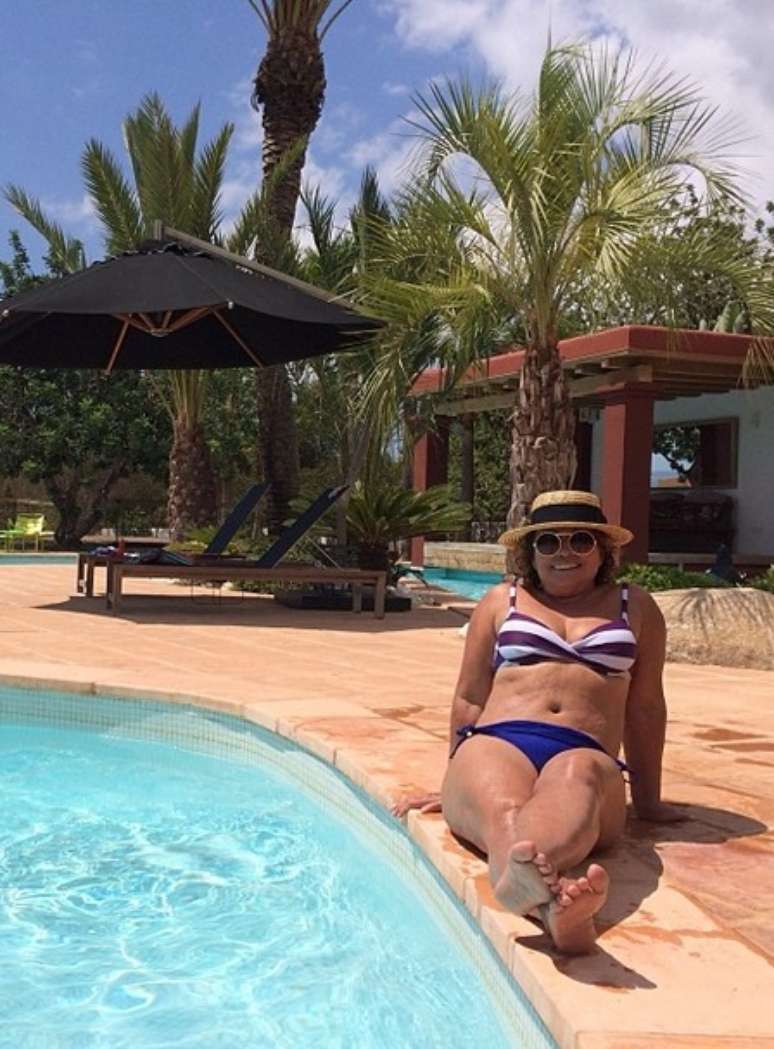 <p>Sonia aproveita o verão em Ibiza, na Espanha</p>