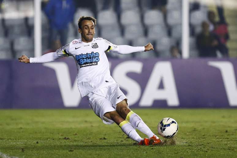 <p>Hoje no Santos, Thiago Ribeiro tem ação na Justiça contra o Cruzeiro</p>