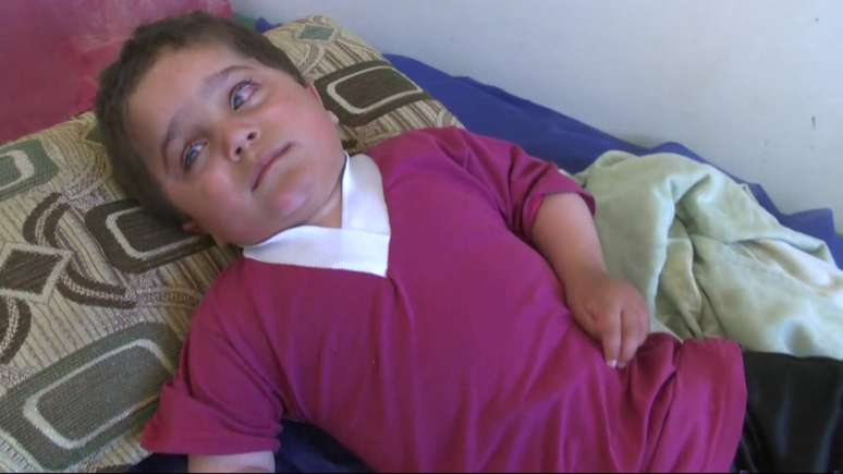 Médicos acreditam que o menino yazidi tenha ficado um dia inteiro largado no deserto a 50ºC