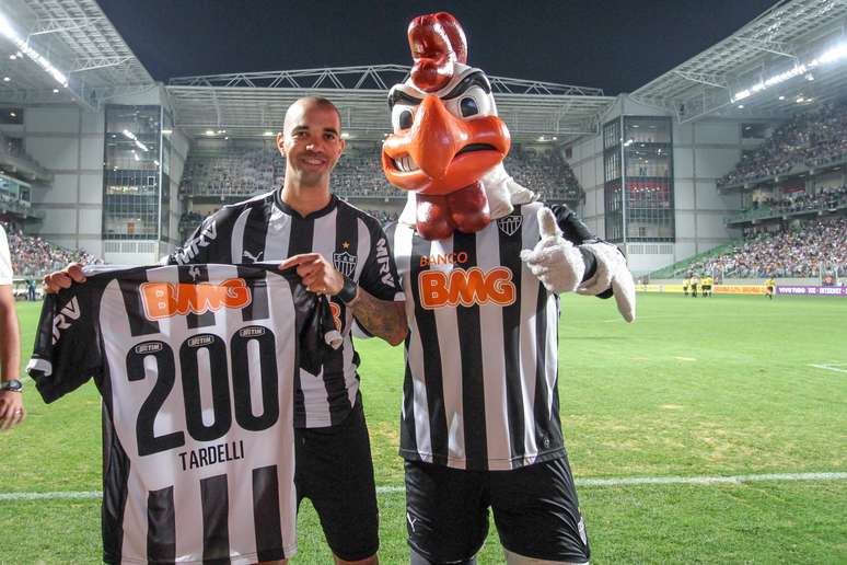 <p>Diego Tardelli &eacute; a principal esperan&ccedil;a do Atl&eacute;tico-MG para vencer no Pacaembu</p>