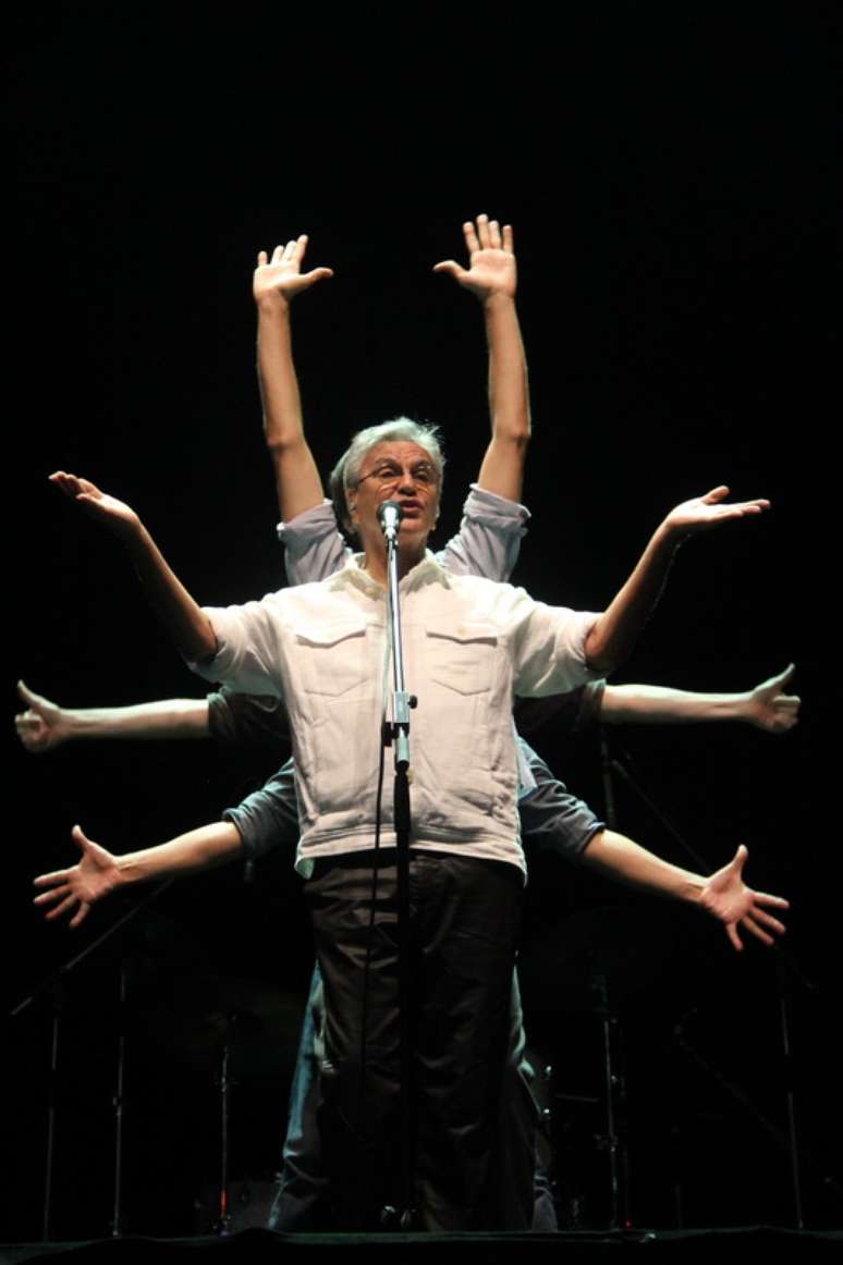 Caetano Veloso se apresentou no Espírito Santo nesse sábado (23)