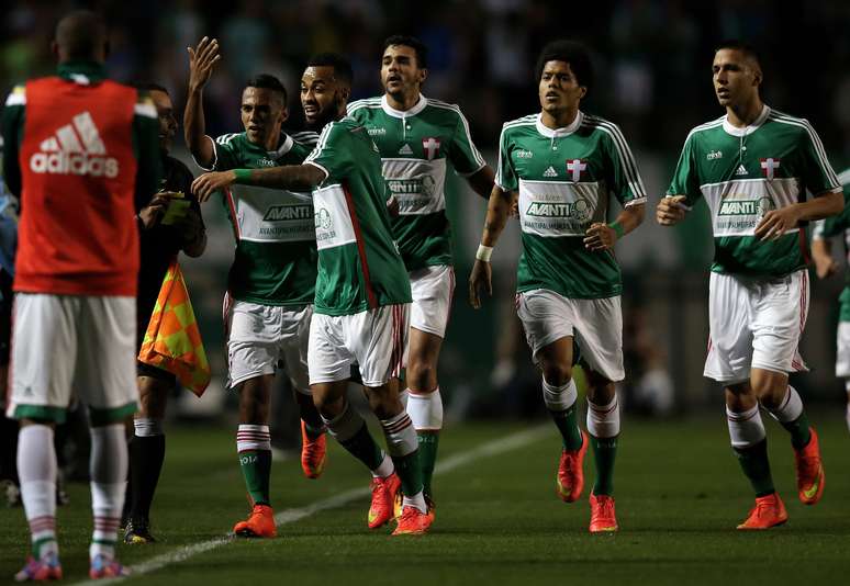 <p>Palmeiras vem de vit&oacute;ria sobre o Coritiba, pelo Campeonato Brasileiro</p>