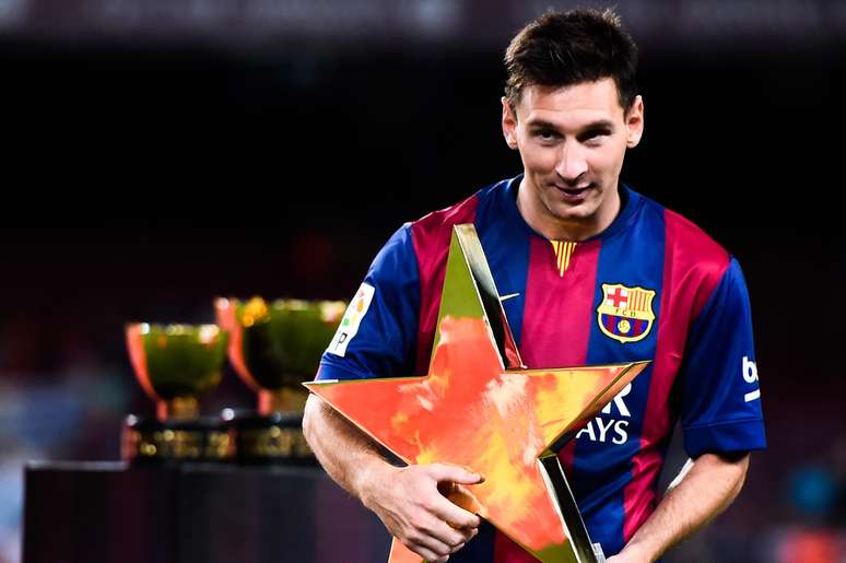 <p>Messi acumula marcas em sua carreira</p>